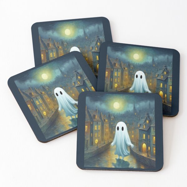 Item preview, "Spectral Serenity: A Ghostly Glow" designed and sold by Artisticanvas.