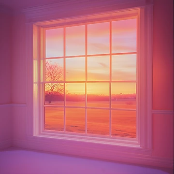 Artwork thumbnail, Sunset Frame by Viktor Surzhko