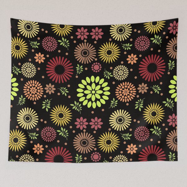 Item preview, Flowers pattern designed and sold by Denis Rösler.