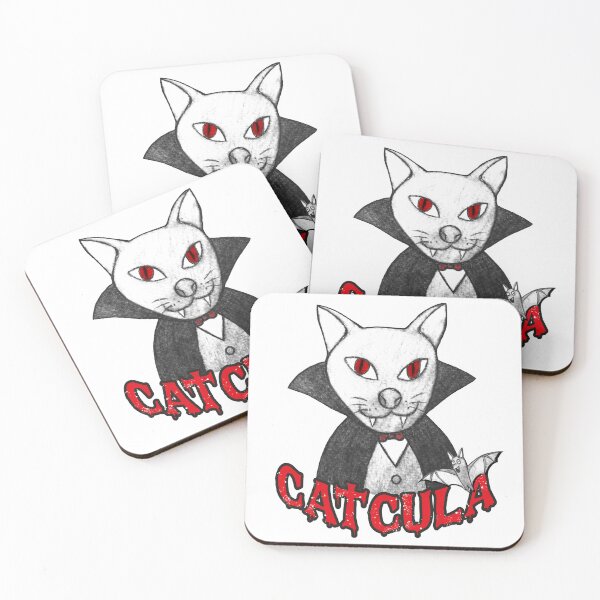 Item preview, Halloween Catcula Vampire-Themed Designs designed and sold by Kopiopang studio.