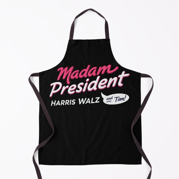 Aperçu de l'œuvre Madame la Présidente Rose et Tim - Harris & Tim Walz 2024 créée et vendue par studiopekepeke.