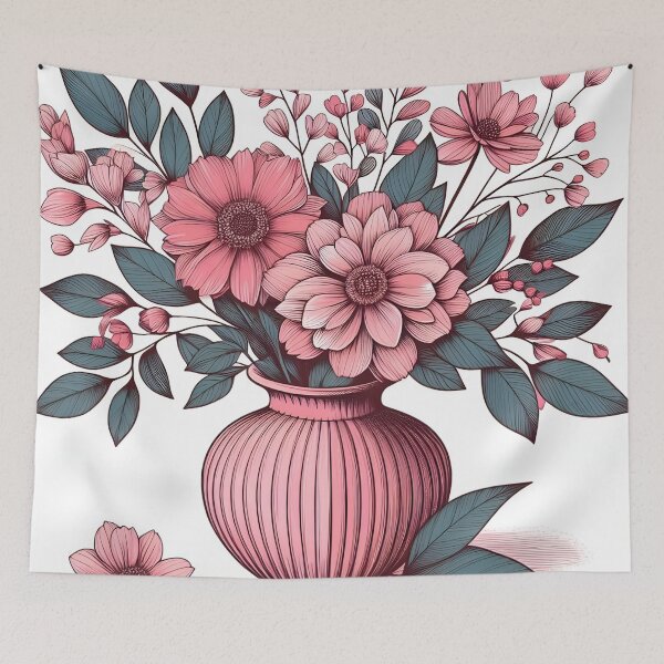 Artikelvorschau, Blumenvase entworfen und verkauft von GraphicsClub.