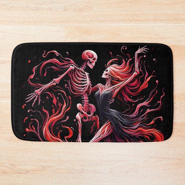 Item preview,  Dancing skeleton couple  designed and sold by GothicRubette.