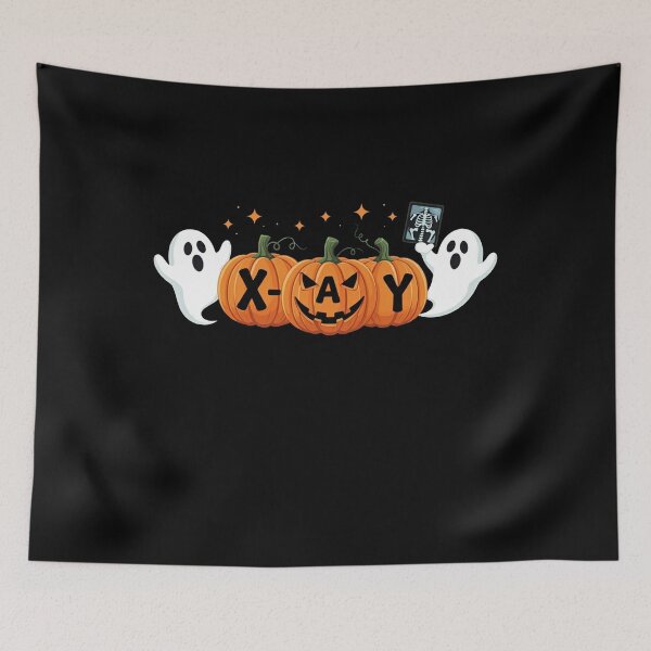 Item preview, Tech Halloween Technician Squad Xray Tech Pumpkin designed and sold by studiopekepeke.