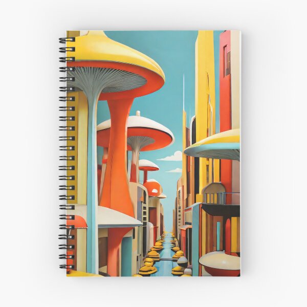 Item preview, mushroom city - fantasy designed and sold by KiraChie.