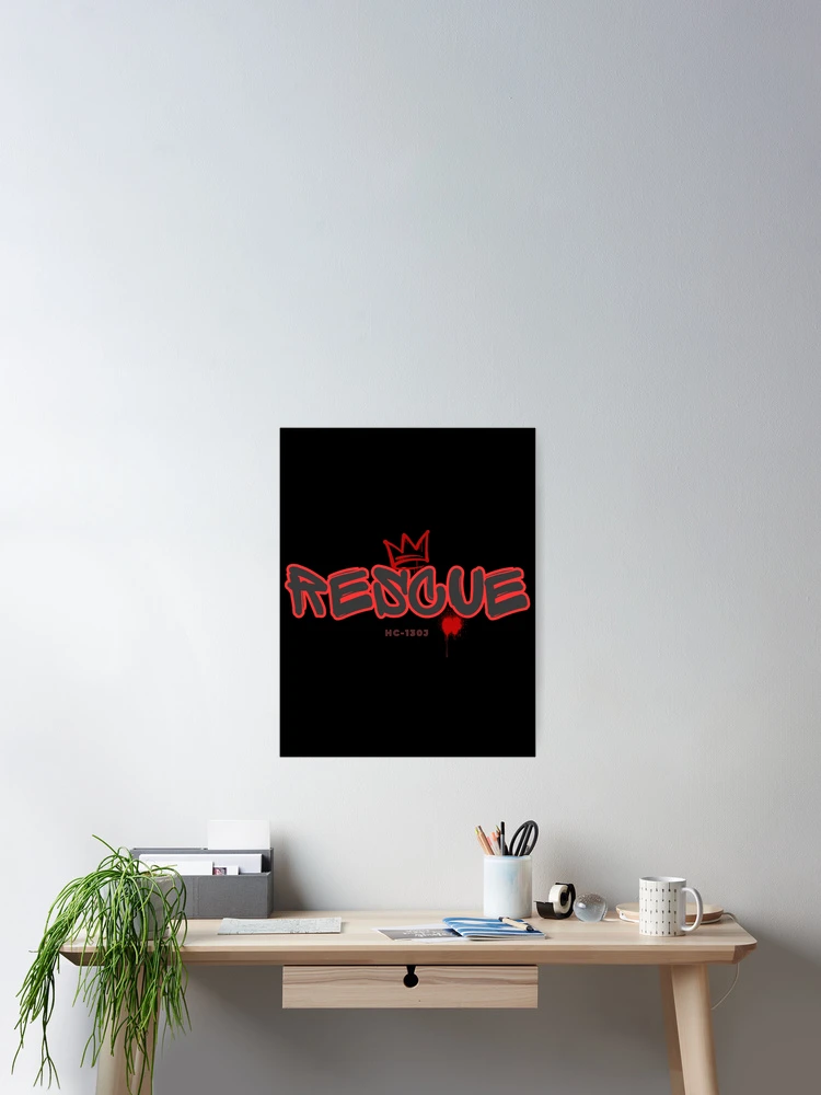 Thumbnail 2 of 3, Poster, Red Rescue HC-130J designed and sold by RQS-Loadmaster.