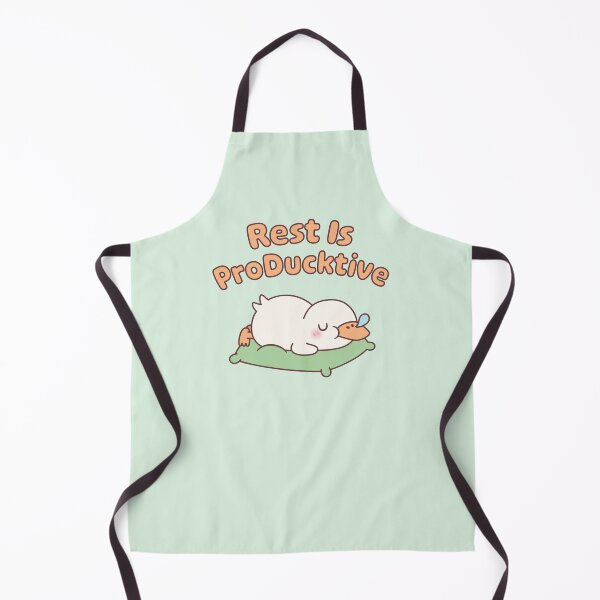 Item preview, Cute Sleeping Duck Rest Is Producktive Funny designed and sold by rustydoodle.