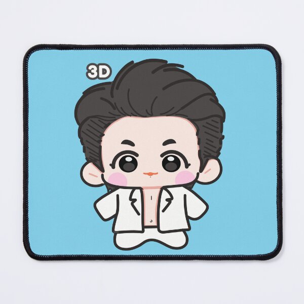 Item preview, Cute Kawaii Chibi Jungkookie Superdeformed in 3D designed and sold by jmicasa.