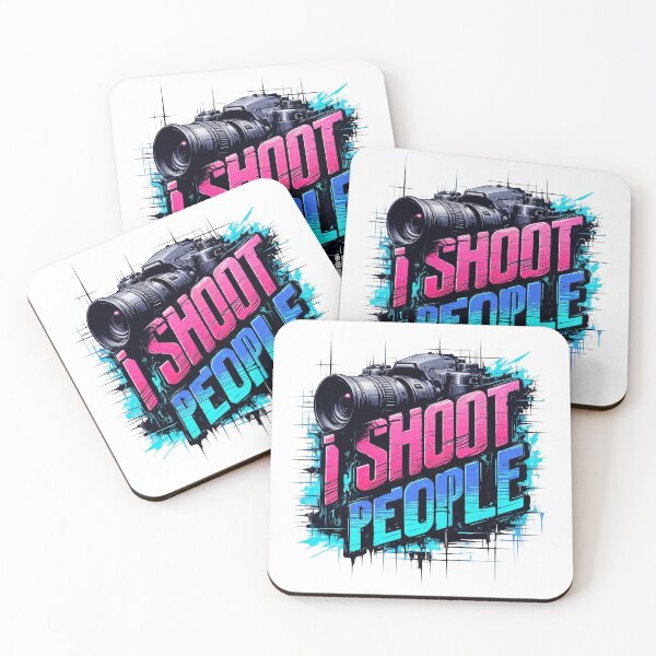 Item preview, I Shoot People Funny Photography Design designed and sold by MindM.