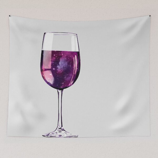 Item preview, Wine Lovers Galaxy in a Glass Universe designed and sold by polliadesign.