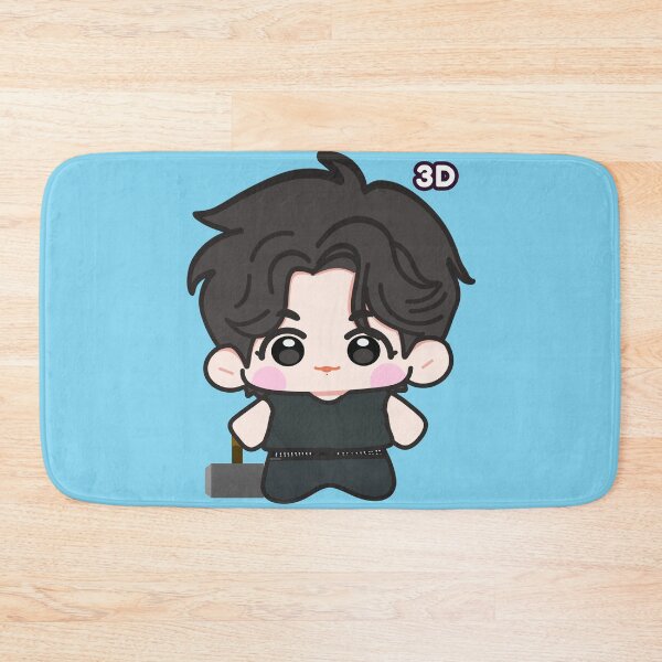 Item preview, Cute Kawaii Chibi Jungkookie Superdeformed in 3D with Hammer designed and sold by jmicasa.