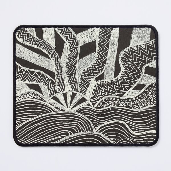 Item preview, Sunset zendoodle  designed and sold by FiHoneymanArt.