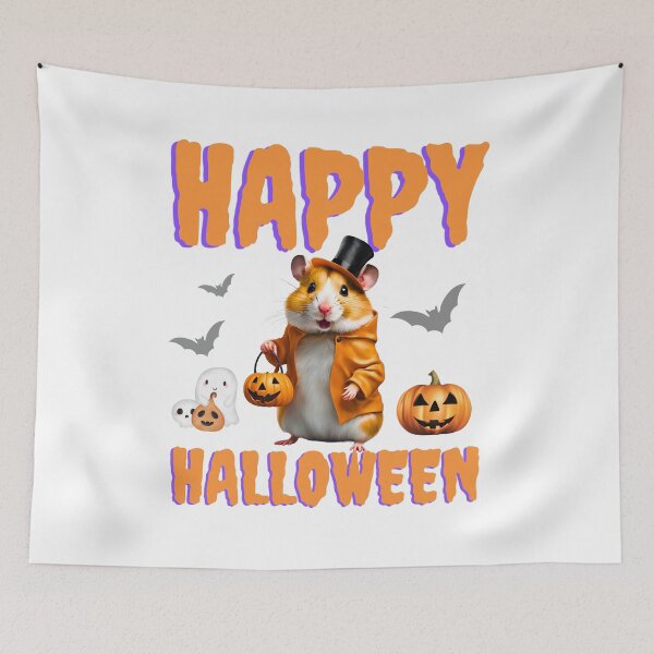 Item preview, Happy Halloween Hamster Design – Perfect for Hamster Lovers designed and sold by Fredster1966.
