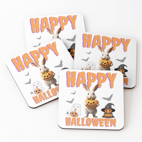 Item preview, Happy Halloween Bunny Design – Perfect for Rabbit Lovers designed and sold by Fredster1966.