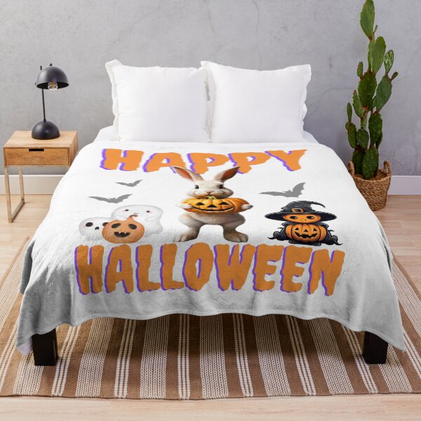 Item preview, Happy Halloween Bunny Design – Perfect for Rabbit Lovers designed and sold by Fredster1966.