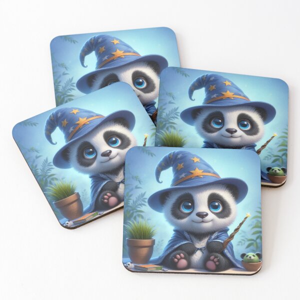 Item preview, Panda Wizard 1 designed and sold by PANDALOVEART.