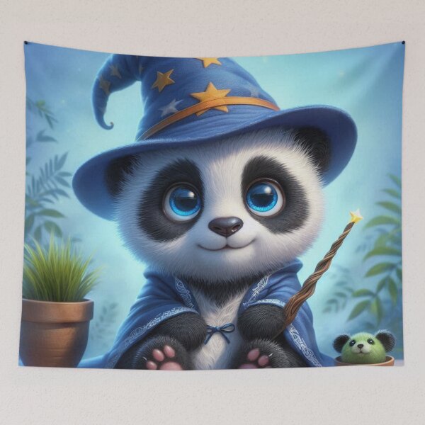 Item preview, Panda Wizard 1 designed and sold by PANDALOVEART.
