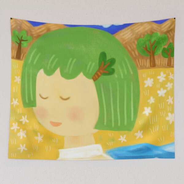 Item preview, Peaceful Girl Natural designed and sold by Nonvacant.