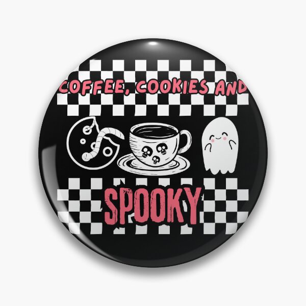 Artikelvorschau, Kaffee, Kekse und Grusel, Halloween entworfen und verkauft von OmikronStore.