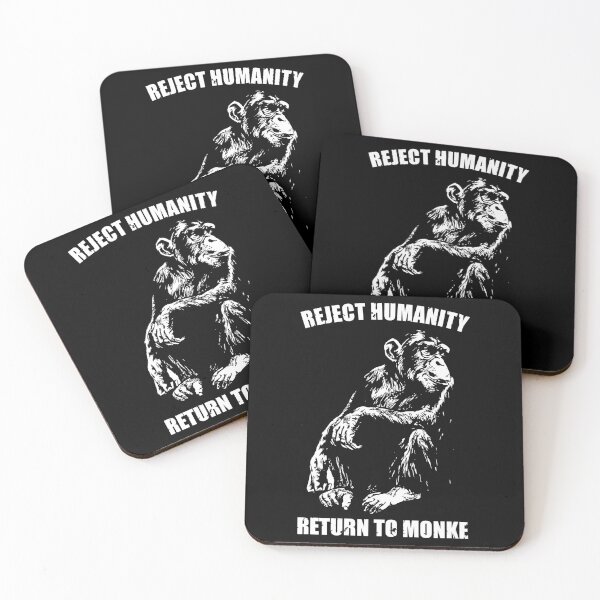 Item preview, Reject Humanity Return To Monke designed and sold by mhernaevily.