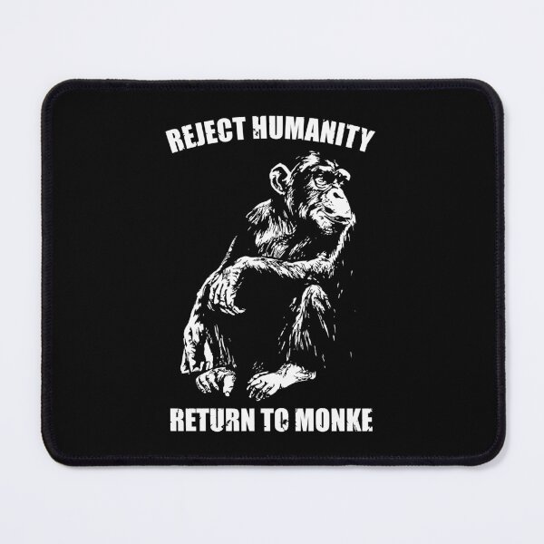Item preview, Reject Humanity Return To Monke designed and sold by mhernaevily.