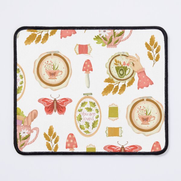 Item preview, Cozy time with seamstress designed and sold by pinkyfish1010.