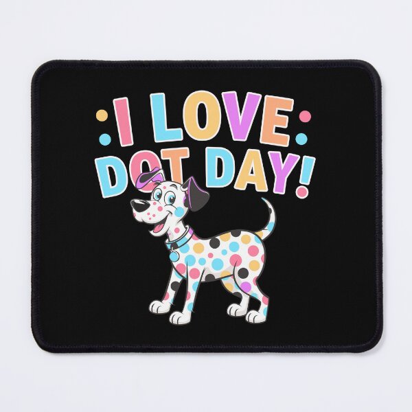 Item preview, Dot Day Colorful Dalmatian Spot Art Gift for Dog Lovers designed and sold by w1ckerman.