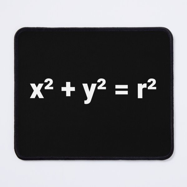 Item preview, x² + y² = r² designed and sold by Text-based T-Shirts and Gifts.