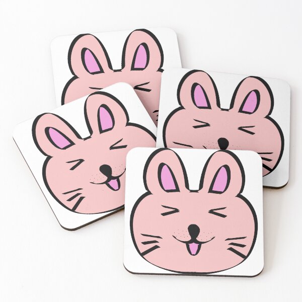Item preview, Pink rabbit designed and sold by CatchyMeow.