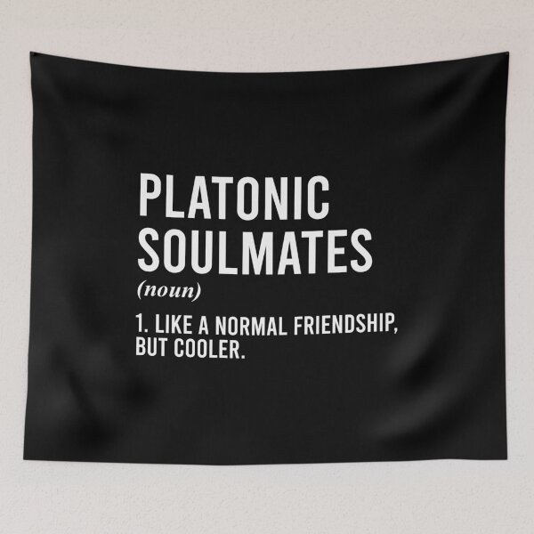 Item preview, Platonic Soulmates Like A Normal Friendship, But Cooler designed and sold by zhilwahesani.