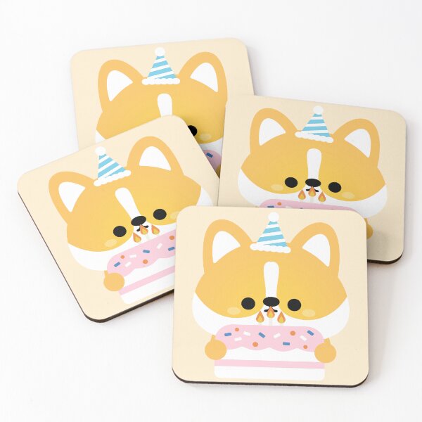Item preview, Corgi Birthday designed and sold by theladyernestember.