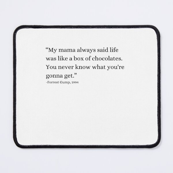 Item preview, Forrest Gump designed and sold by Gagad.