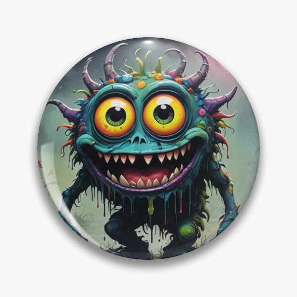 Item preview, Flower Swamp Monster (Halloween) designed and sold by AbsudlyEpicAI.