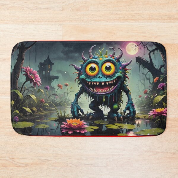 Item preview, Flower Swamp Monster (Halloween) designed and sold by AbsudlyEpicAI.