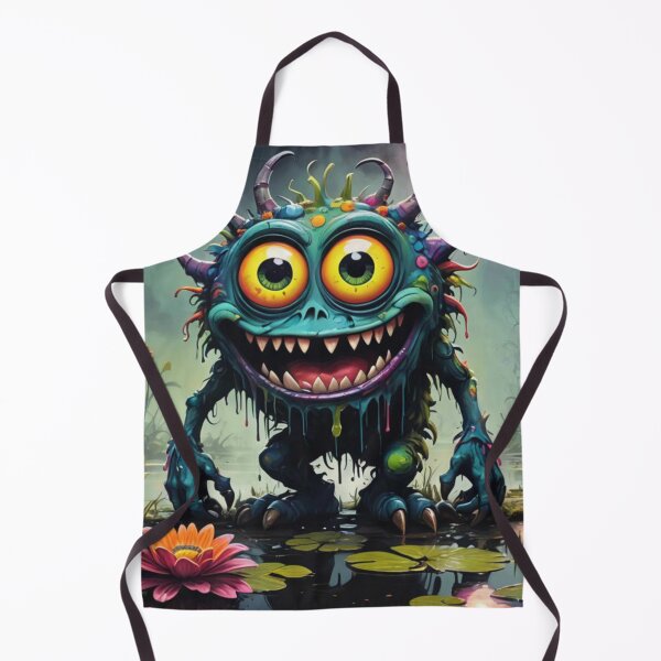 Item preview, Flower Swamp Monster (Halloween) designed and sold by AbsudlyEpicAI.