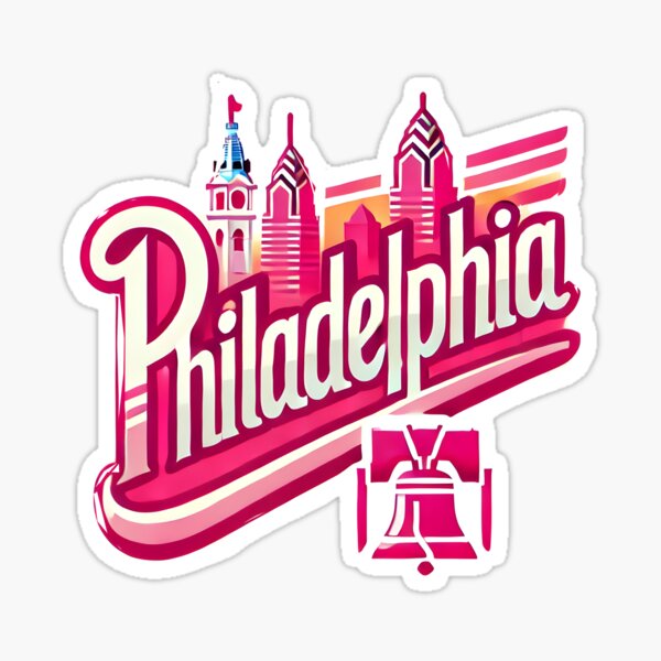 Artikel-Vorschau von Philadelphia-Rosa, designt und verkauft von creativechaster.