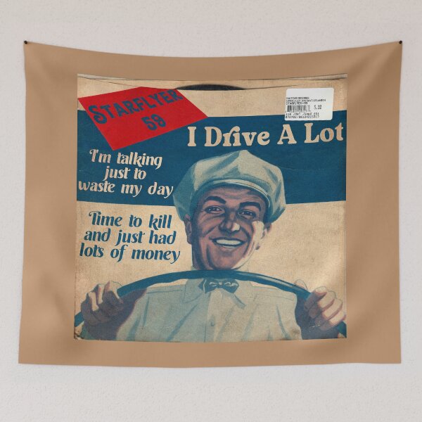 Item preview, Starflyer 59 I Drive A Lot Kayfabe 45 Record Sleeve designed and sold by G. Holland.