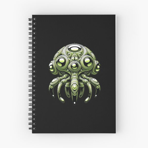Item preview, Green Space Alien Robot Critter  designed and sold by Comicalcreation.