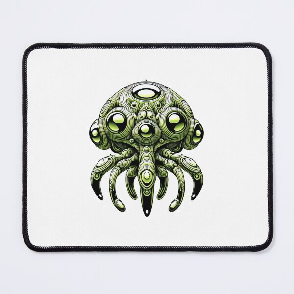 Item preview, Green Space Alien Robot Critter  designed and sold by Comicalcreation.