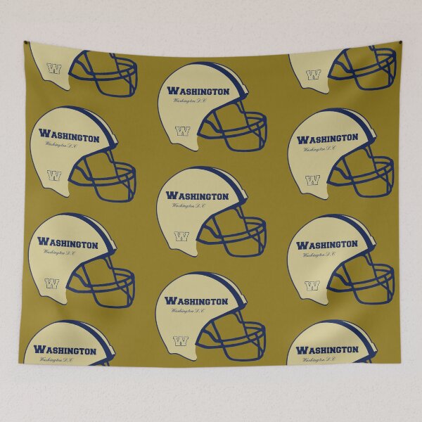Item preview, Washington D.C. Football Helmet  designed and sold by Lartheviking.