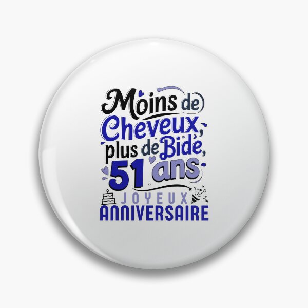Item preview, Humor 51 Years - Funny Gift for Man - Fiftieth Birthday designed and sold by RomualdGR.