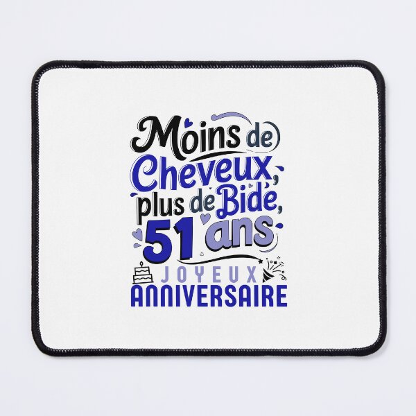 Item preview, Humor 51 Years - Funny Gift for Man - Fiftieth Birthday designed and sold by RomualdGR.