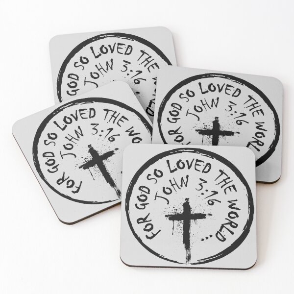 Item preview, For God So Loved the World Cross designed and sold by confesshimking.