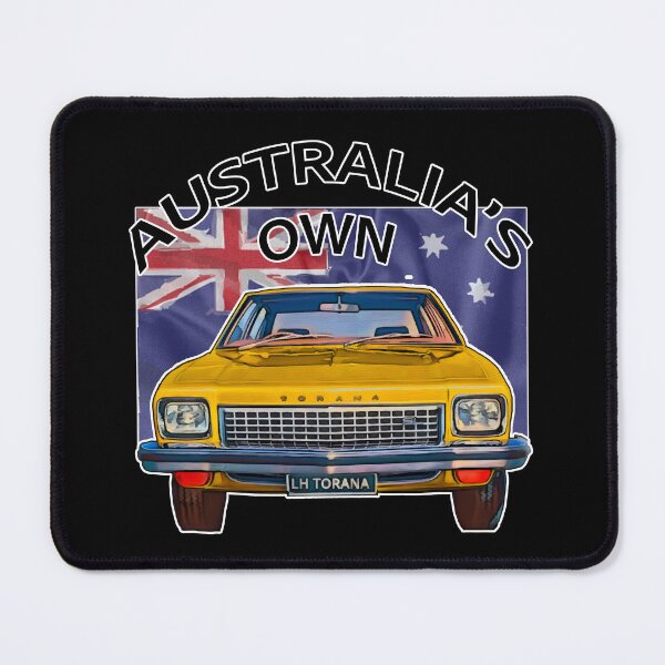Item preview, Classic Australian Yellow LH Holden Torana - Retro Car Art designed and sold by Michael van der Hoorn.