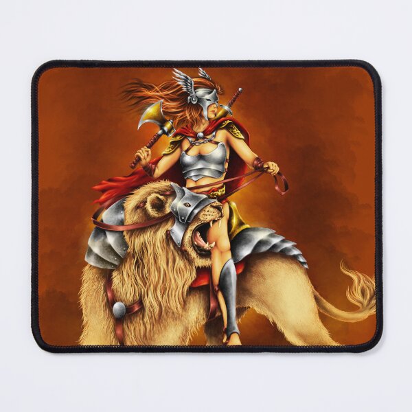 Item preview, Lion Princess Warrior designed and sold by Patricia Howitt.