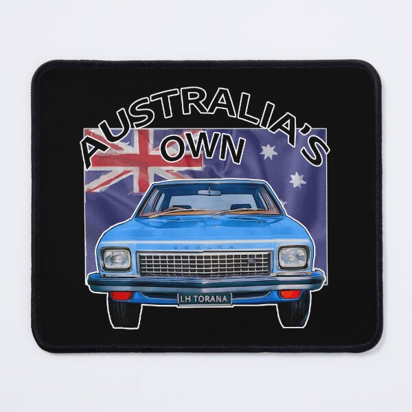 Item preview, Classic Australian Blue LH Holden Torana - Retro Car Art designed and sold by Michael van der Hoorn.