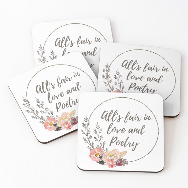 Item preview, "All's fair in love and poetry" - Taylor Swift TTPD Lyrics  designed and sold by Simi2020.