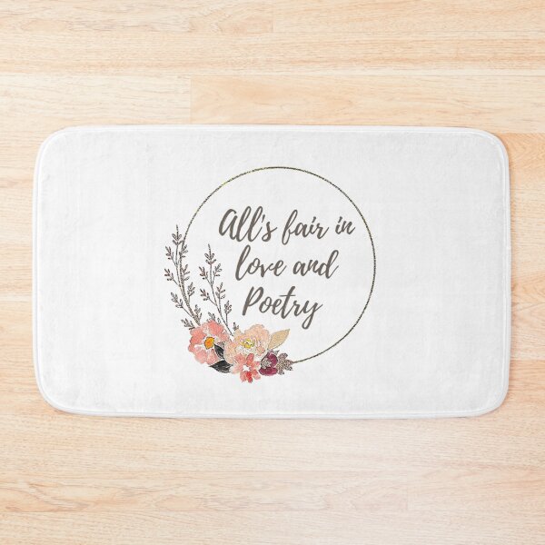 Item preview, "All's fair in love and poetry" - Taylor Swift TTPD Lyrics designed and sold by Simi2020.