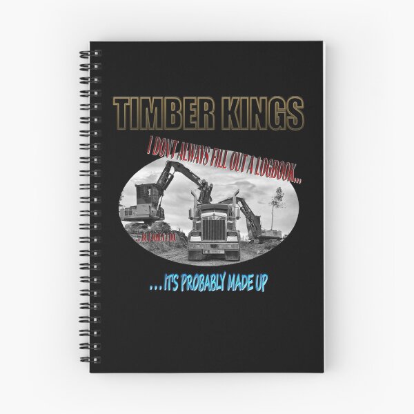 Item preview, REYES DE LA MADERA: CAMIÓN TRONCAL / KENWORTH / NO SIEMPRE LLENO UN LIBRO DE REGISTRO designed and sold by MK-GRAPHICS2020.