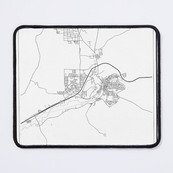 Item preview, Rock Springs City Map designed and sold by SHAMPAIN-ART-CO.